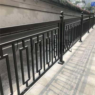 白云区市政护栏厂家 广州道路交通隔离围栏定做